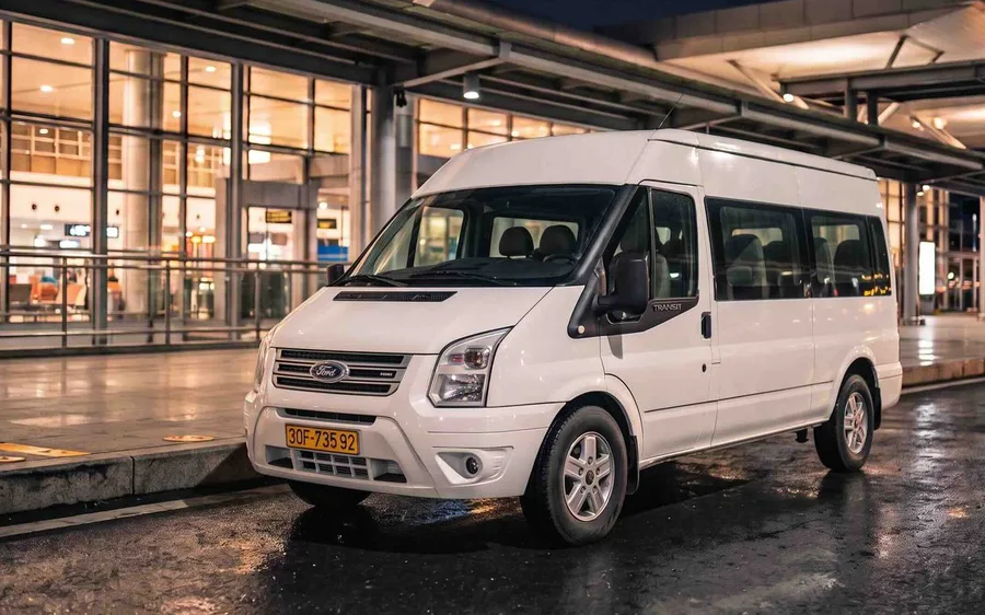 16-seater van